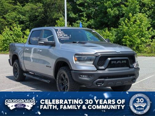 Billet Silver Metallic Clearcoat 2022 RAM 1500 Rebel