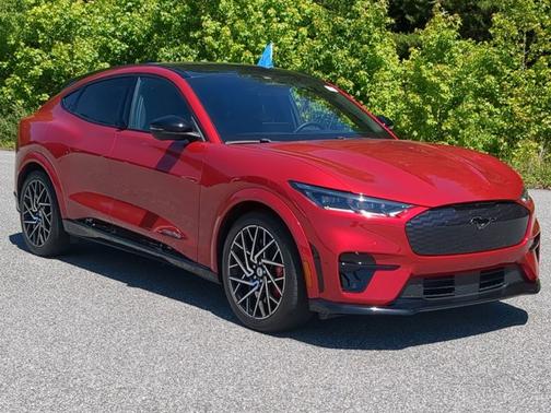 Rapid Red Metallic Tinted Clearcoat 2023 Ford Mustang Mach-E GT