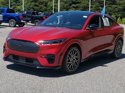 Rapid Red Metallic Tinted Clearcoat 2023 Ford Mustang Mach-E GT
