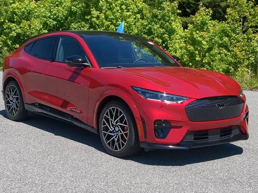 Rapid Red Metallic Tinted Clearcoat 2023 Ford Mustang Mach-E GT