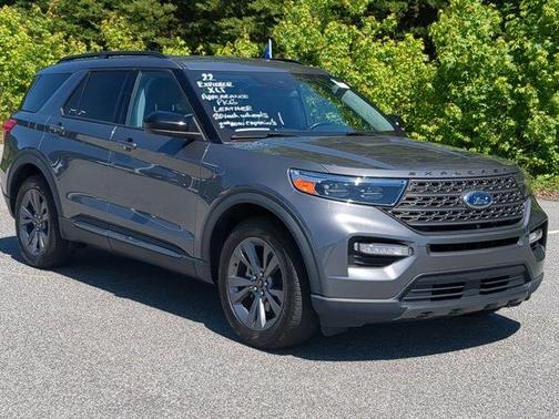 Carbonized Gray Metallic 2022 Ford Explorer XLT