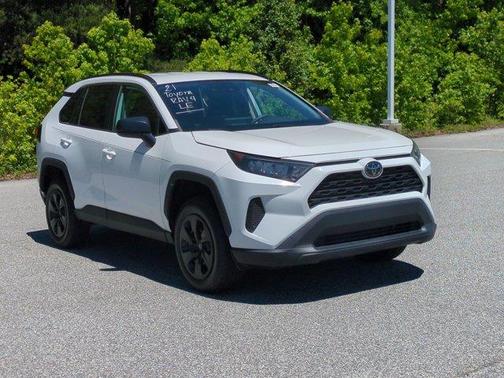 Super White 2021 Toyota RAV4 LE