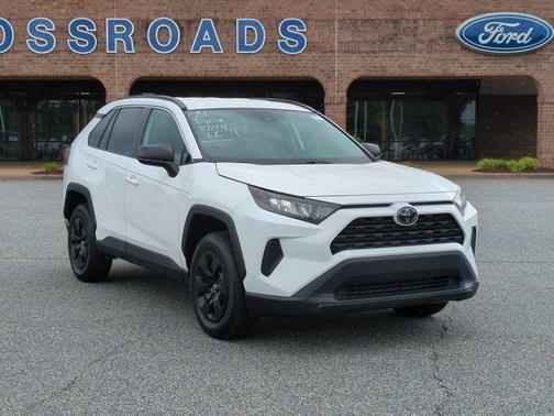 Super White 2021 Toyota RAV4 LE