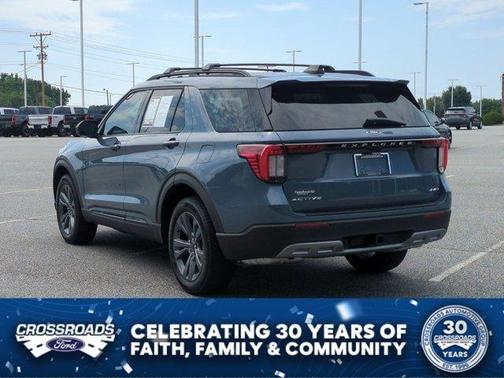 Medium Blue Metallic 2026 Ford Explorer Active