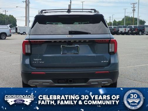 Medium Blue Metallic 2026 Ford Explorer Active