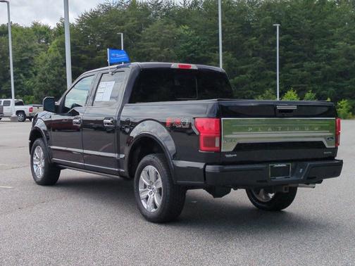 Agate Black Metallic 2020 Ford F-150 Platinum