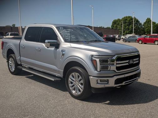 Iconic Silver Metallic 2024 Ford F-150 Lariat