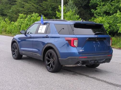 Atlas Blue Metallic 2023 Ford Explorer ST-Line