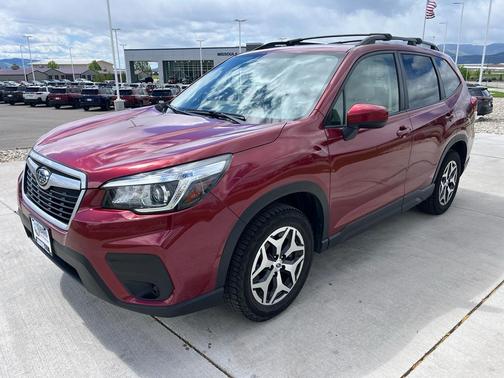 Crimson Red Pearl 2019 Subaru Forester Premium