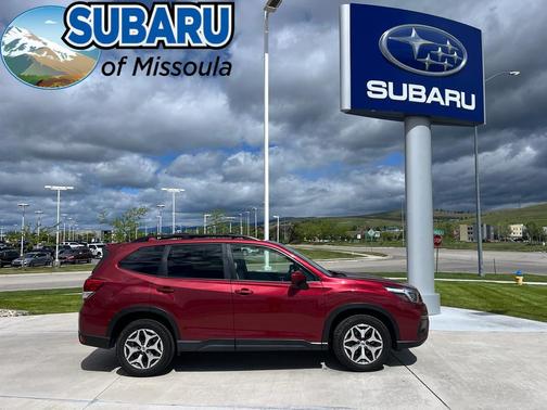 Crimson Red Pearl 2019 Subaru Forester Premium