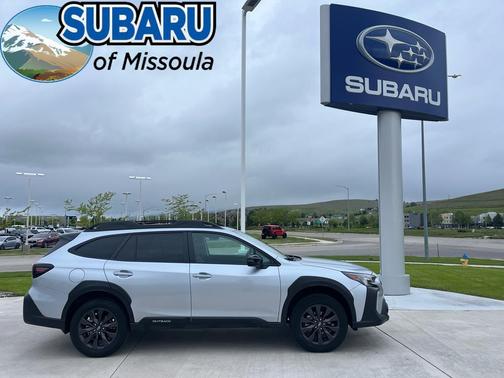 Ice Silver Metallic 2025 Subaru Outback Onyx Edition