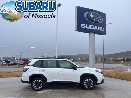 Crystal White Pearl 2026 Subaru Forester Base