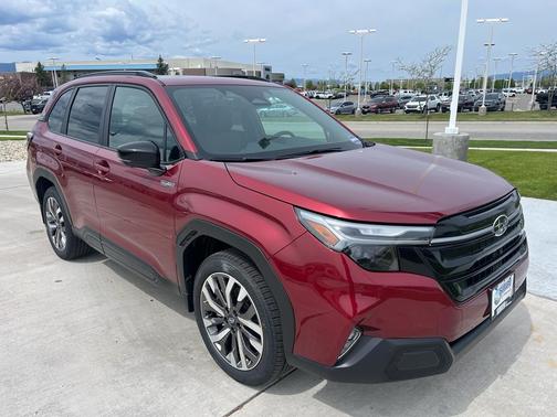 Crimson Red Pearl 2026 Subaru Forester Hybrid Touring