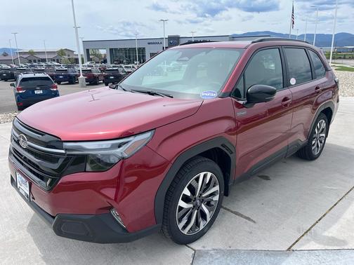 Crimson Red Pearl 2026 Subaru Forester Hybrid Touring