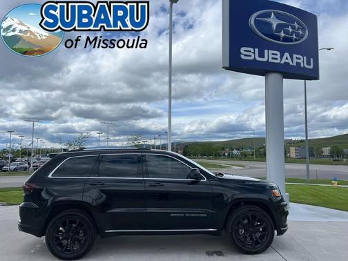 Diamond Black Crystal Pearlcoat 2019 Jeep Grand Cherokee Summit