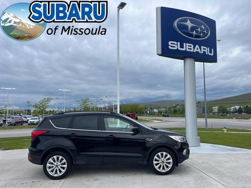 Agate Black Metallic 2019 Ford Escape SEL