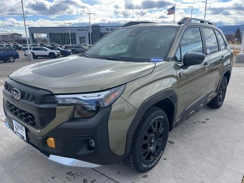 Autumn Green Metallic 2026 Subaru Forester Wilderness