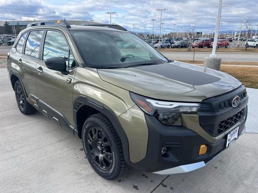 Autumn Green Metallic 2026 Subaru Forester Wilderness
