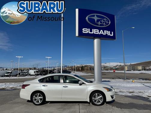 Pearl White 2015 Nissan Altima 2.5 SL