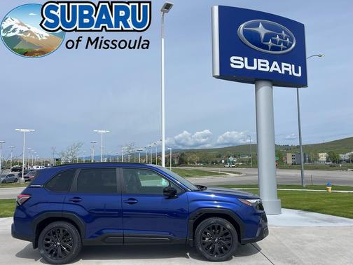 Sapphire Blue Pearl 2026 Subaru Forester Sport