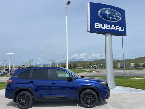 Sapphire Blue Pearl 2026 Subaru Forester Sport