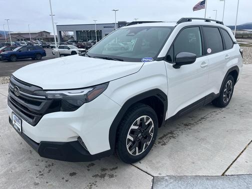 Crystal White Pearl 2026 Subaru Forester Premium