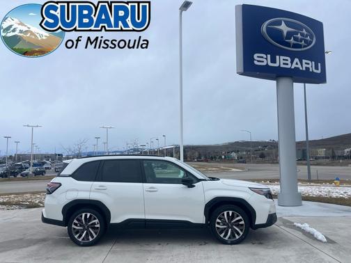 Crystal White Pearl 2026 Subaru Forester Touring