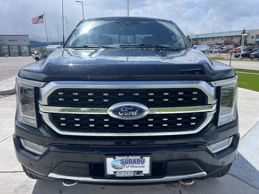 Agate Black Metallic 2022 Ford F-150 Platinum