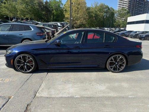 Tanzanite Blue II Metallic 2022 BMW M550 i Xdrive