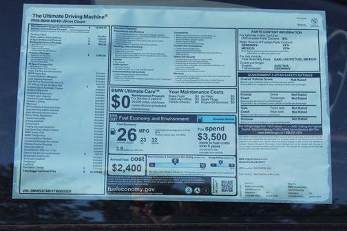 2026 BMW M240 i xDrive