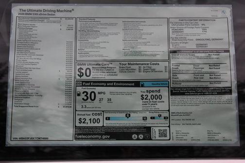 2026 BMW 530 i xDrive