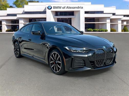 Black Sapphire Metallic 2023 BMW i4 Gran Coupe M50