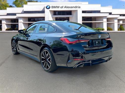 Black Sapphire Metallic 2023 BMW i4 Gran Coupe M50