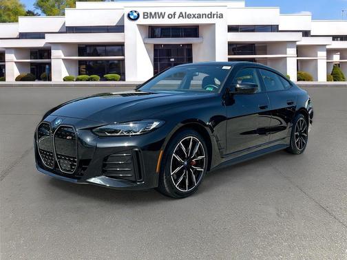 Black Sapphire Metallic 2023 BMW i4 Gran Coupe M50
