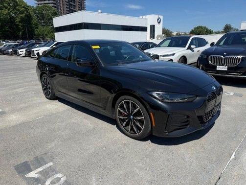 Black Sapphire Metallic 2023 BMW i4 Gran Coupe M50