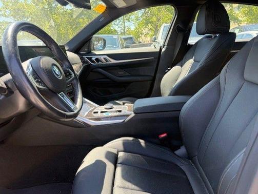 Black Sapphire Metallic 2023 BMW i4 Gran Coupe M50