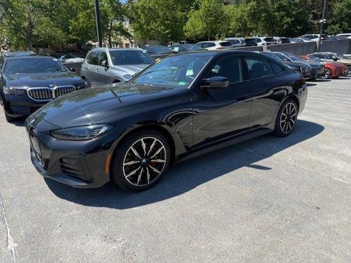 Black Sapphire Metallic 2023 BMW i4 Gran Coupe M50