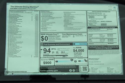 2026 BMW i4 Gran Coupe xDrive40