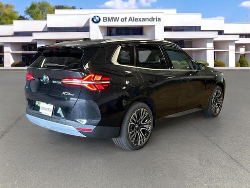 Black Sapphire Metallic 2026 BMW X3 30 xDrive