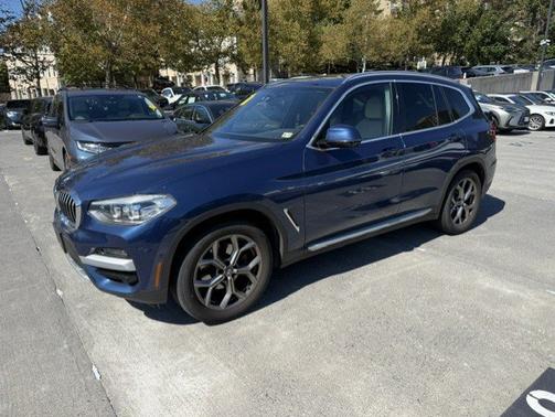 Phytonic Blue Metallic 2021 BMW X3 xDrive30i
