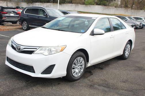 Super White 2012 Toyota Camry LE