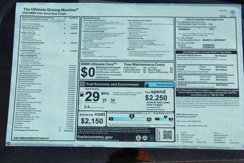 2026 BMW 430 Gran Coupe i xDrive