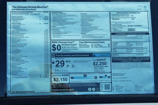 Brooklyn Grey Metallic 2026 BMW 330 xDrive