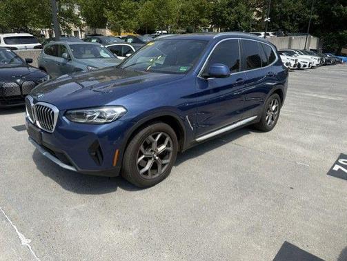 Phytonic Blue Metallic 2024 BMW X3 xDrive30i