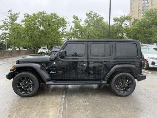 Black Clearcoat 2023 Jeep Wrangler 4xe Sahara