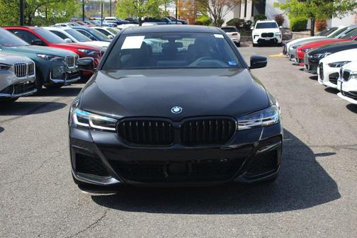 Black Sapphire Metallic 2023 BMW 530e Base