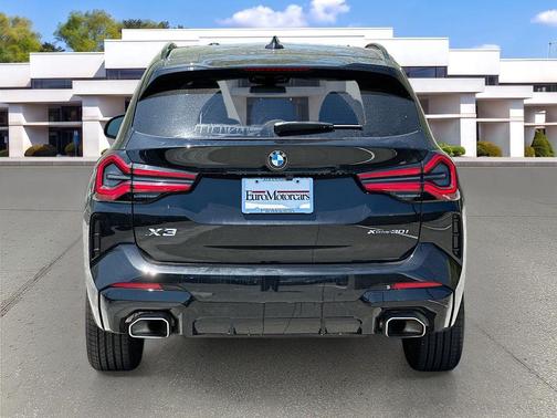Black Sapphire Metallic 2024 BMW X3 xDrive30i