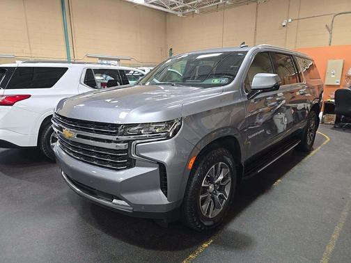 Gray 2022 Chevrolet Suburban LT