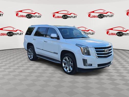 Crystal White Tricoat 2017 Cadillac Escalade Luxury
