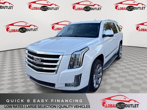 Crystal White Tricoat 2017 Cadillac Escalade Luxury